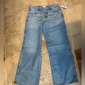 PAC Sun Jeans, NWT, size 29, low rise and wide leg